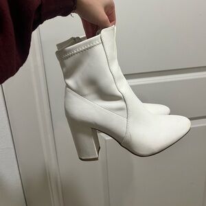 White boots